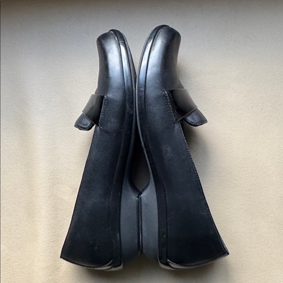 Dansko Oksana Black Leather & Patent Loafers Shoes. Size 41 (10.5-11) - Picture 4 of 12
